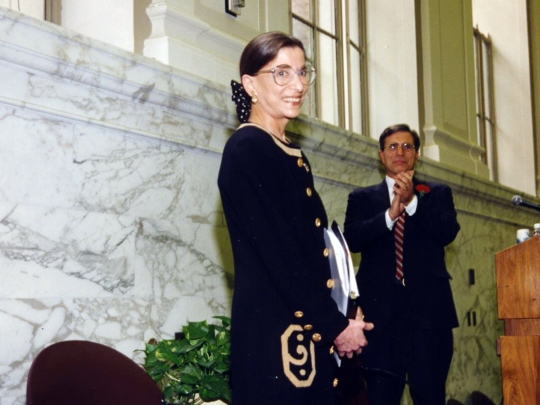 Ruth Bader Ginsburg at Rutgers